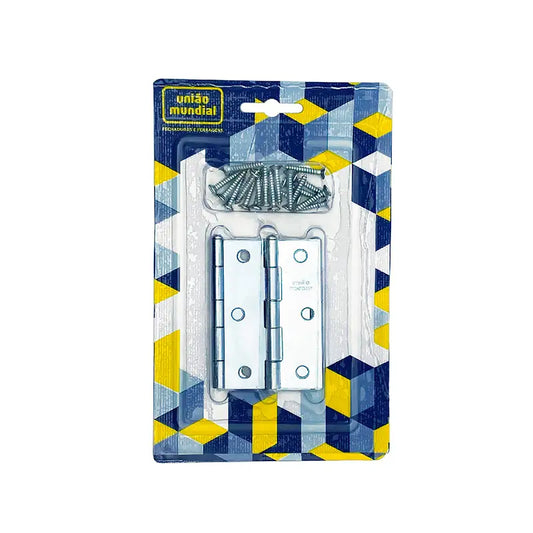 Dobradiça Zincada Galvanizada 3,0 União C3