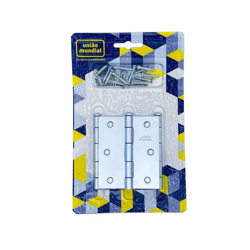 Dobradiça Zincada Galvanizada 3,0X2,5 União C3
