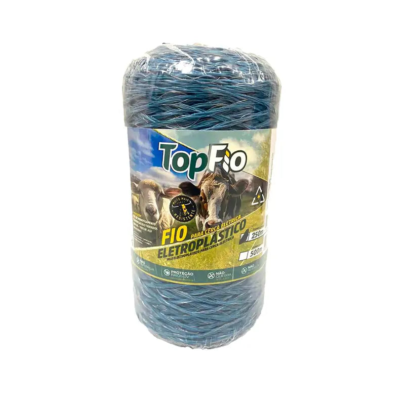 Fio Eletroplástico Aço Galvanizado 250M Topfio