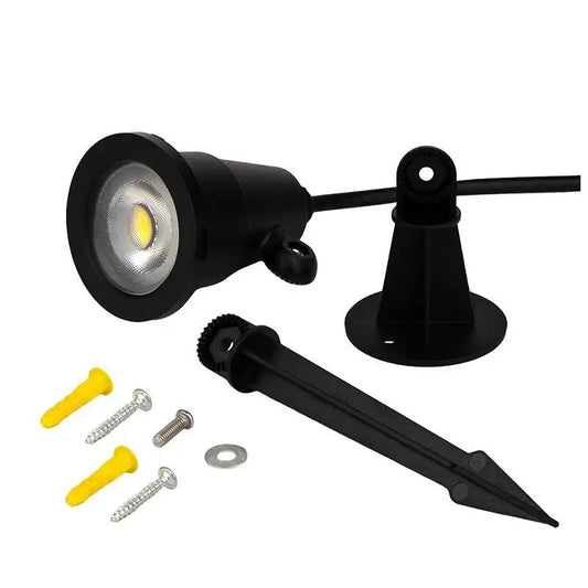 Espeto Jardim Preto Led Verde Bivolt Blumenau