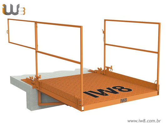 Plataforma de Descarga Dobrável 1.500kg