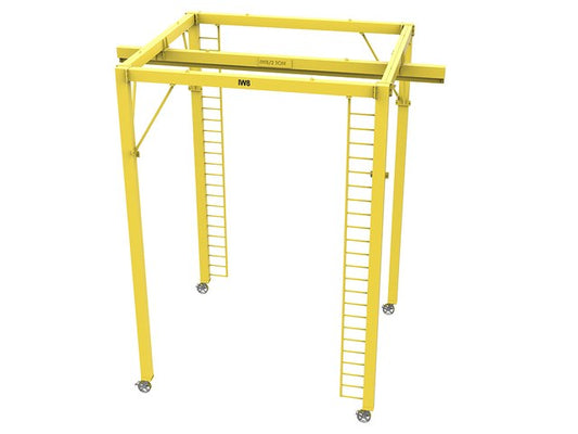 Pórtico Linha de Vida com Rodas para Caminhão