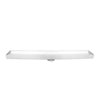 Ralo Invisível Linear 5X70cm Branco