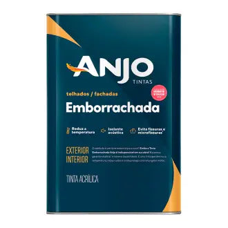 Tinta Emborrachada 18L Branca Anjo