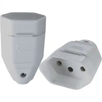Pino Fêmea 2P+T 10A Cinza Radial C10