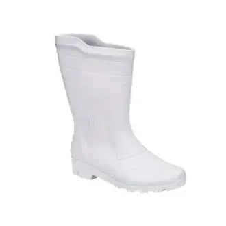 Bota Pega Forte Branca Cano Médio C/Forro 36 C3