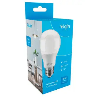 Lâmpada Led 15W 6500K Elgin C10