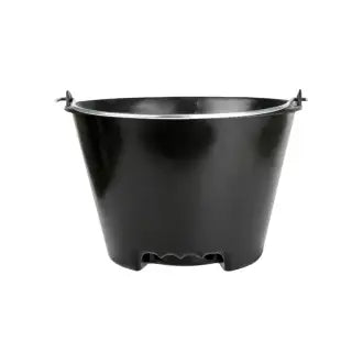 Balde Concreto Plástico 10L Preto Cipla C6