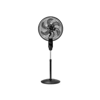 Ventilador Coluna 40Cm Preto 6 Pás C/ Controle Mallory 127V