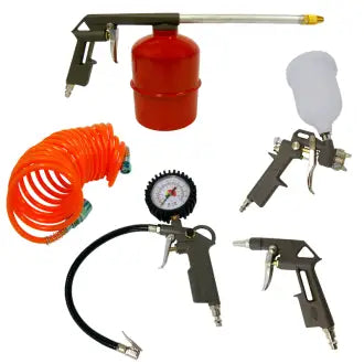 Pistola Pintura Conjunto Ar Kt1000 Intech