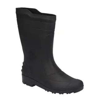 Bota Pega Forte Preta Cano Médio S/Forro 39 C3
