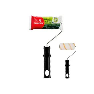 Rolo Lã Eco 09Cm C/Suporte Anti Respingo Condor 8095 C24