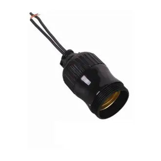 Soquete Nylon C/Rabicho Preto Ilumi C10