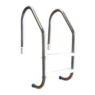 Escada Piscina Inox 2Degraus Abs