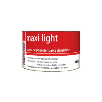 Massa Poliéster Maxi Light 12X900g
