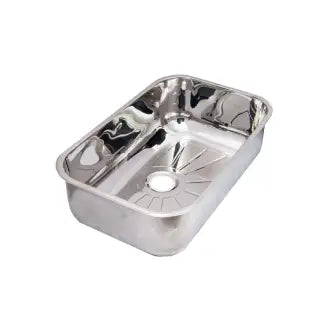 Cuba Aço Inox 304 Frisada N2 56X34x18cm Açocubas