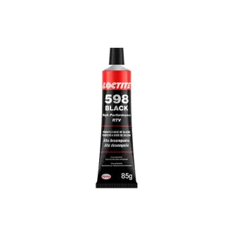 Cola Silicone Alta Temperatura 85G Alta Black 598 Loctite