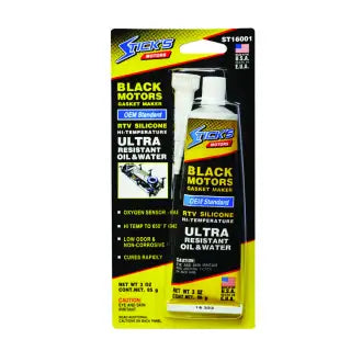 Cola Silicone Alta Temperatura 85G Black Sticks