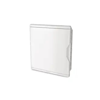 Quadro Disjuntor Pvc Embutir 24 Brancos S/Barramento Krona