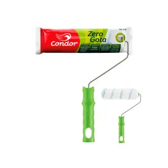 Rolo Lã Sin 15Cm C/Suporte Zero Gota Condor