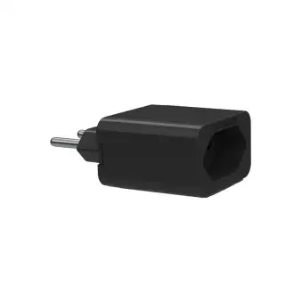 Pino Protetor Raio Surto 2 Pinos 20A Bivolt Preto Qualitronix
