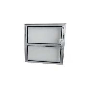 Basculante Alumínio Vidro Mini Boreal 60Ax60e