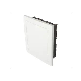 Quadro Disjuntor Pvc Embutir 12 Pretos/16 Brancos Fame