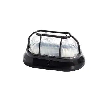 Luminária Tartaruga Preto Plástico Syka Grade