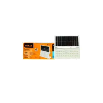 Refletor Led 12W Solar Sensor Presença Foxlux