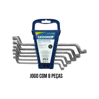 Chave Estria 6A22mm 8Pc Gedore En