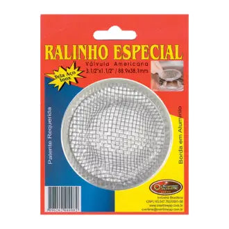 Ralo Inox Válvula Americana Grande 3 1/2X1 1/2