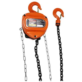 Talha Manual 1,0 Toneladas Corrente 5 Metros Vulcan