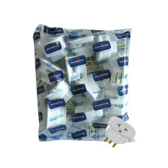 Pino Adaptador 2P+T 10A Branco Universal Daneva C12