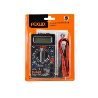 Multímetro Digital Eletrônico Foxlux