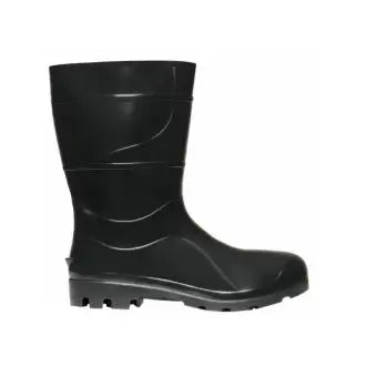Bota Garra Preta Pvc Cano Médio S/Forro 40