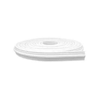 Rodameio Autocolante 3,8X10m Branco Meu Rodapé