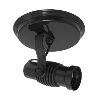 Spot P/1 Lâmpada 100W Bivolt Preto Luzon