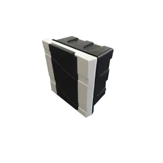 Quadro Disjuntor Pvc Embutir 4 Branco / 3 Preto Fumê Thompson
