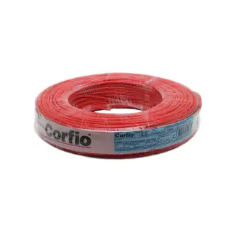Cabo Flexível 6,0Mm Vermelho Corfio C100