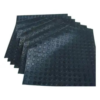 Piso Borracha Moeda Antiderrapante 50X50 C20