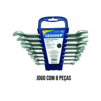 Chave Boca 06A22mm 8Pcs Gedore