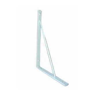 Suporte Prateleira 30Cm Branco Mão Francesa Leve Overtime