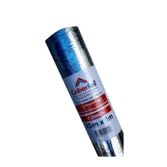 Manta Térmica Alumínio 2 Folhas 100X25m Coberfoil