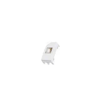 Módulo Tomada Rede Rj45 Branco Sleek Marg
