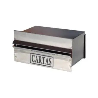 Caixa De Correio Muro Inox Popular
