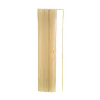 Porta Sanfonada Pvc 70Cm Bege Belplast