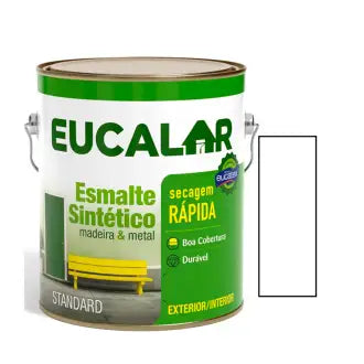 Esmalte 1/4X6 Eucalar Brilhante Branco