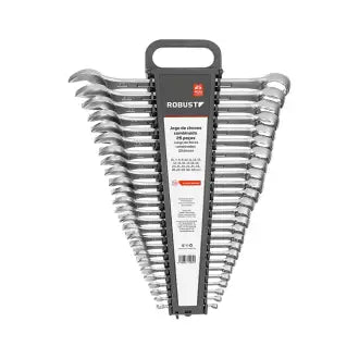 Chave Combinada 06A32mm25pc Robust Encartelado