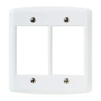 Placa 4X4 C/6 Postos Branca Lux2 Tramontina
