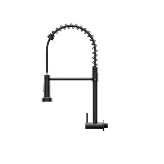 Torneira Cozinha Parede Metal Goumert Standard Preto